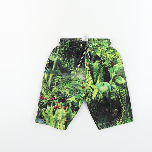 NEXT  Boys Green Floral  Bermuda Shorts Size 3 Years