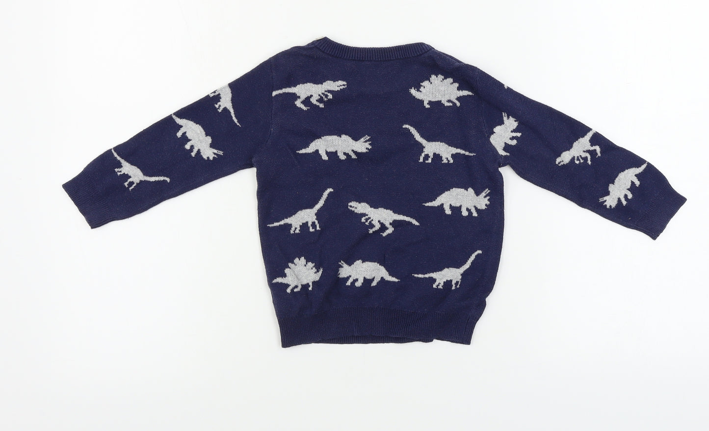 Nutmeg  Boys Blue   Pullover Jumper Size 12-18 Months