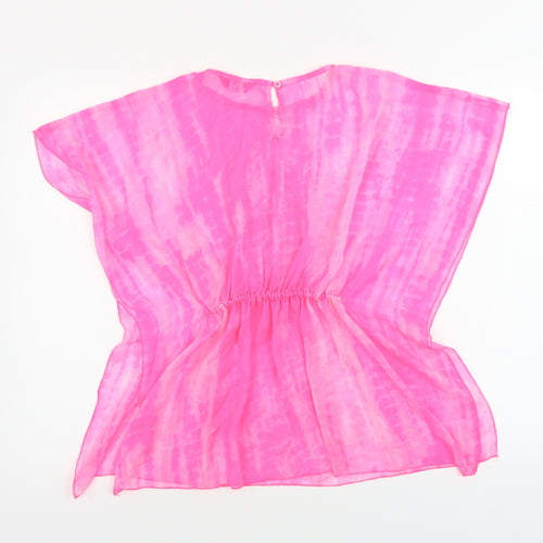 YD Girls Pink   Basic Blouse Size 8-9 Years