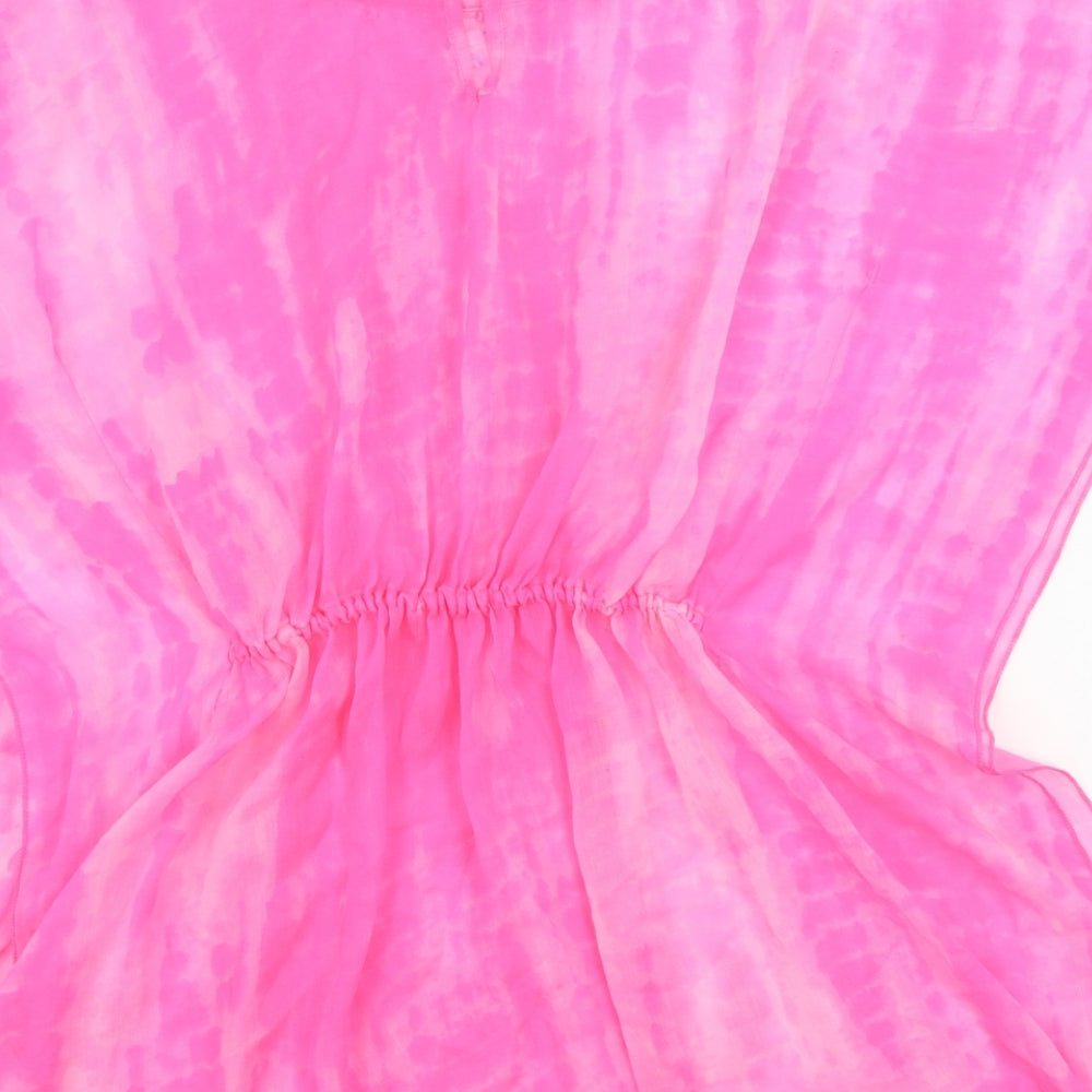 YD Girls Pink   Basic Blouse Size 8-9 Years