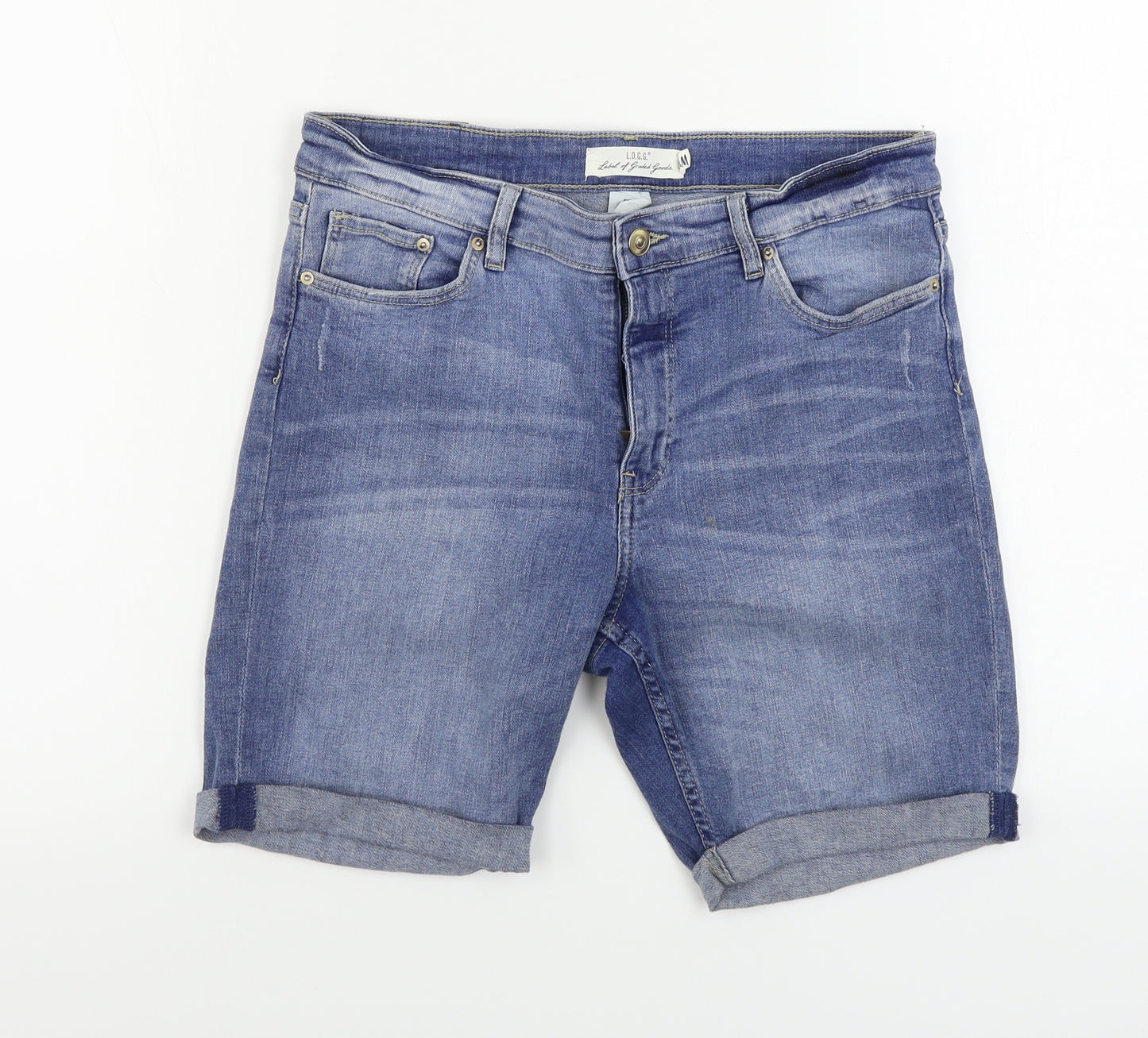 L.O.G.G       Womens Blue   Chino Shorts Size 12