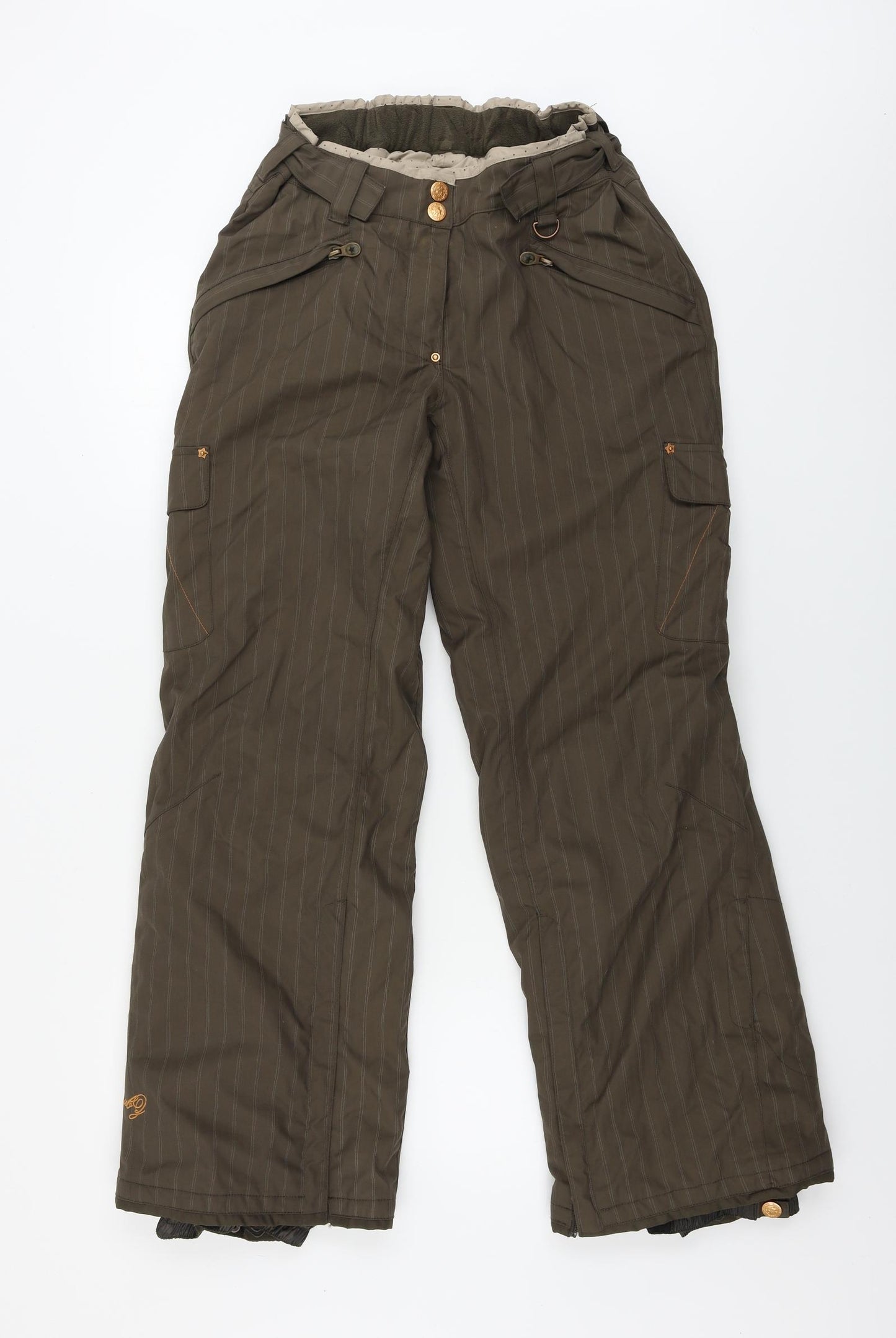 TCM Womens Brown   Snow Pants Trousers Size 14 L28 in