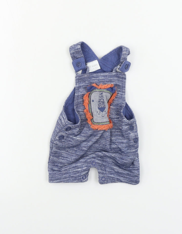 F&F Baby Blue Babygrow One-Piece Size 0-3 Months