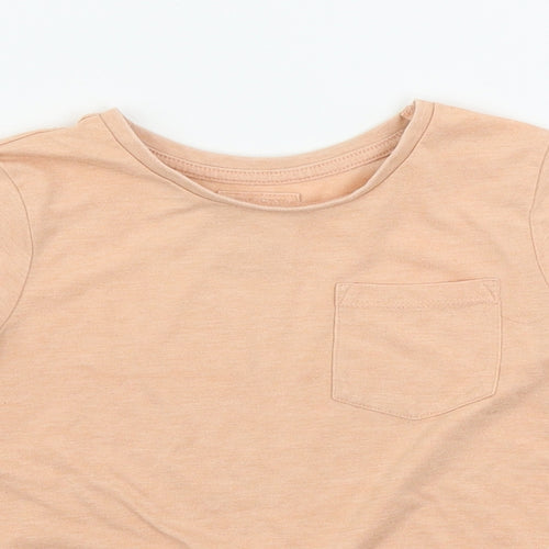 F&F  Girls Orange   Basic T-Shirt Size 3-4 Years