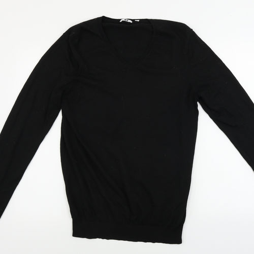 QED London  Mens Black   Pullover Jumper Size L