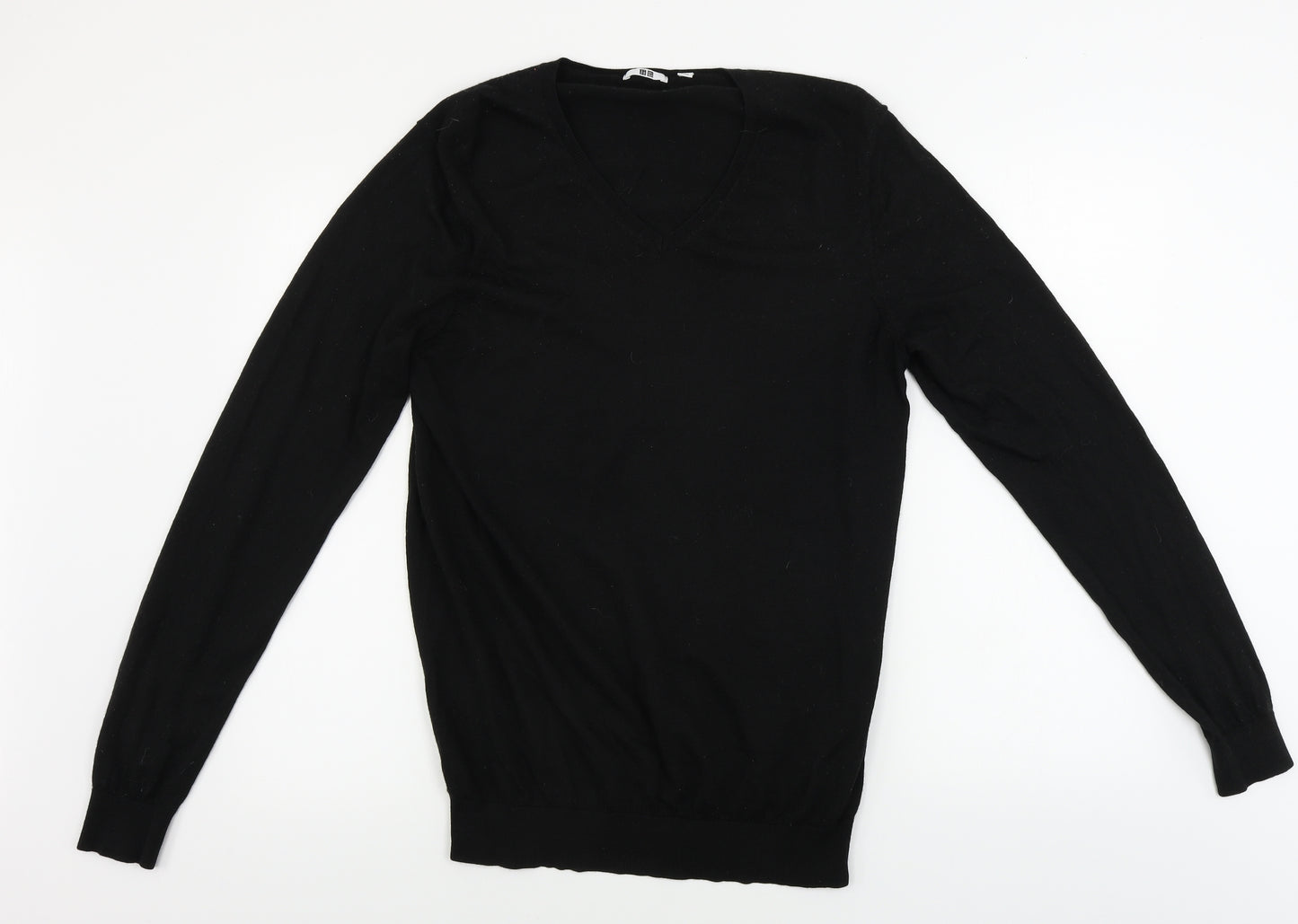 QED London  Mens Black   Pullover Jumper Size L