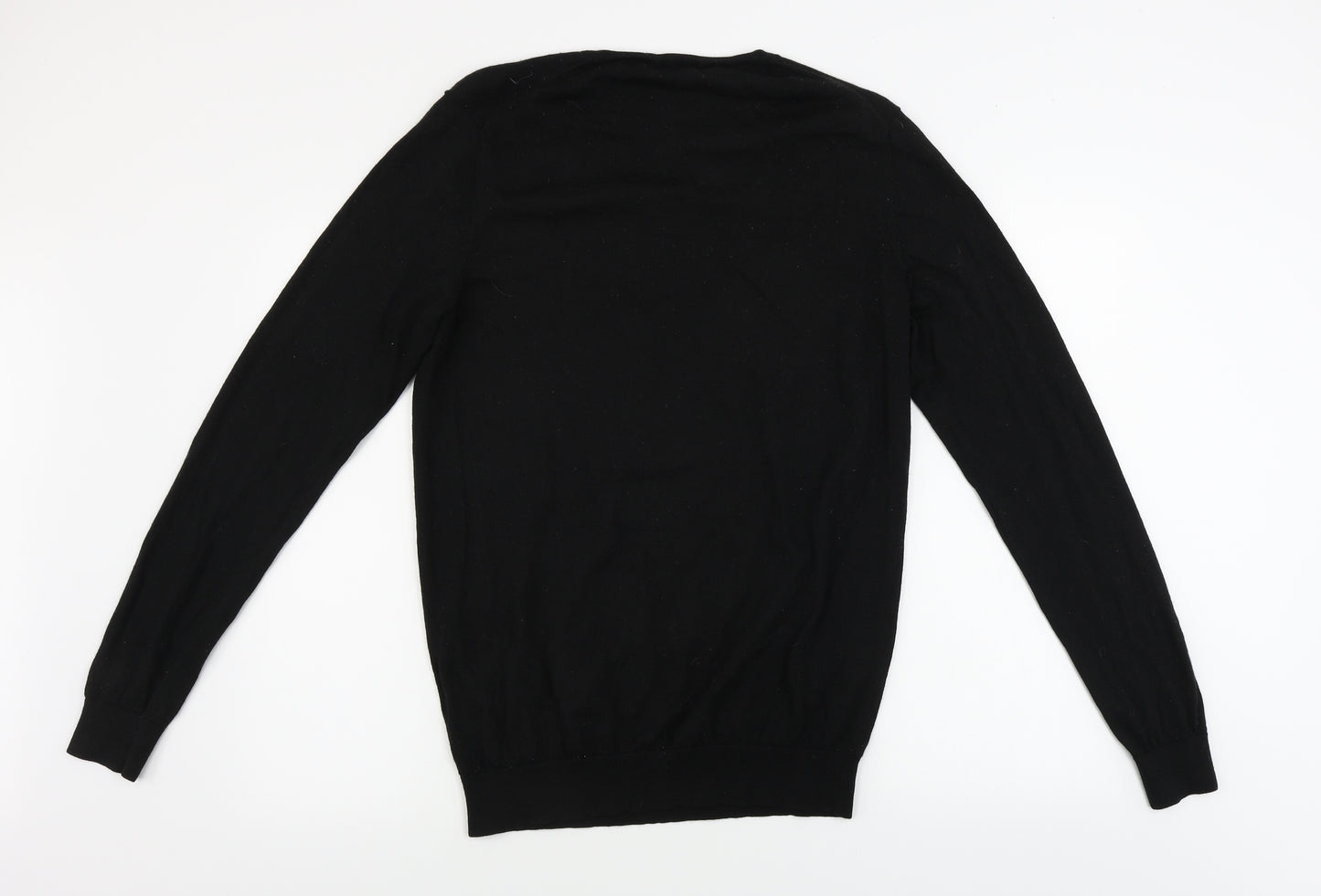 QED London  Mens Black   Pullover Jumper Size L