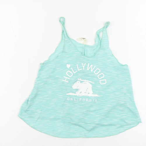 ever hottie Womens Blue   Basic T-Shirt Size S