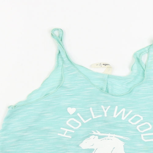 ever hottie Womens Blue   Basic T-Shirt Size S