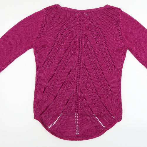 Marks and Spencer  Womens Purple   Pullover Jumper Size 16