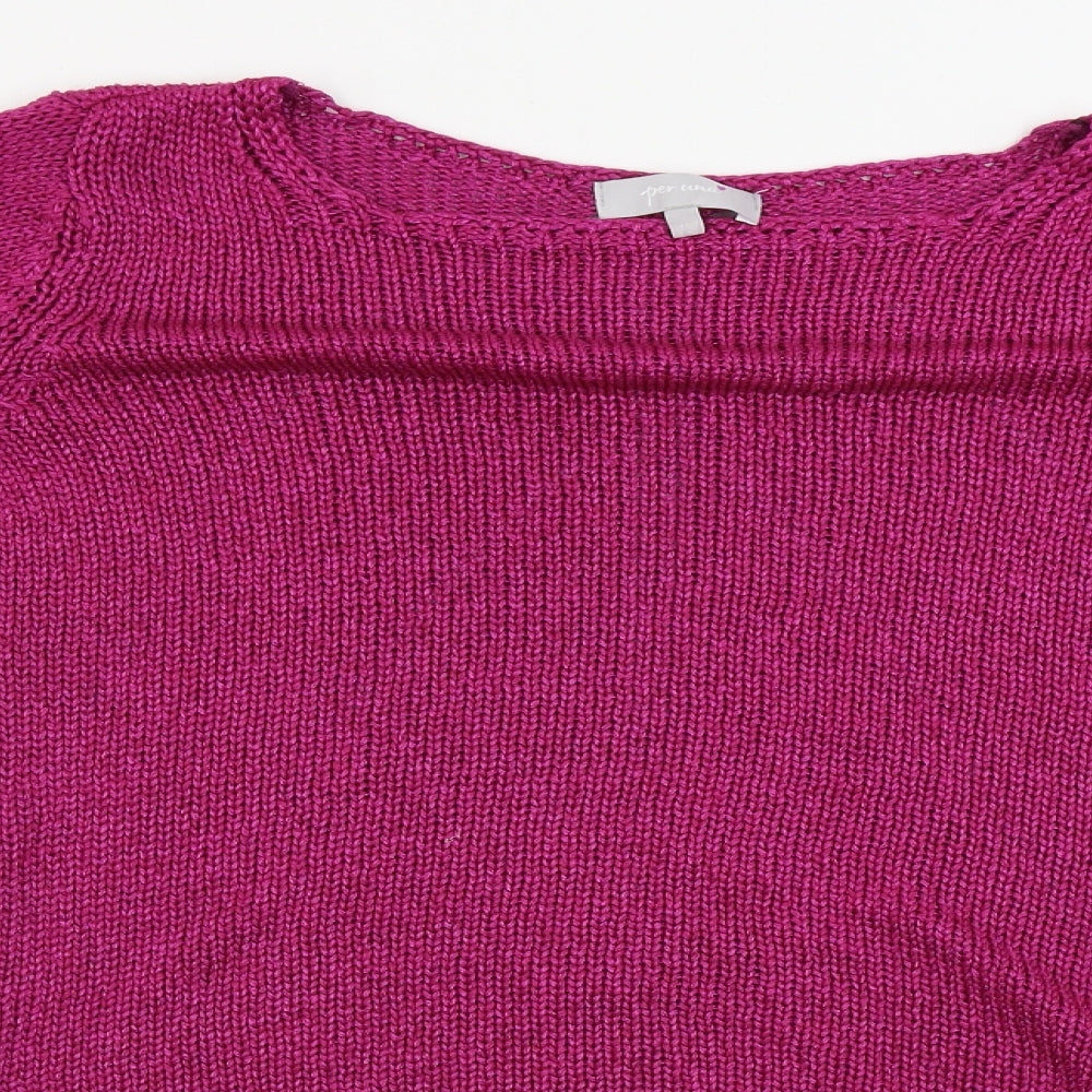 Marks and Spencer  Womens Purple   Pullover Jumper Size 16