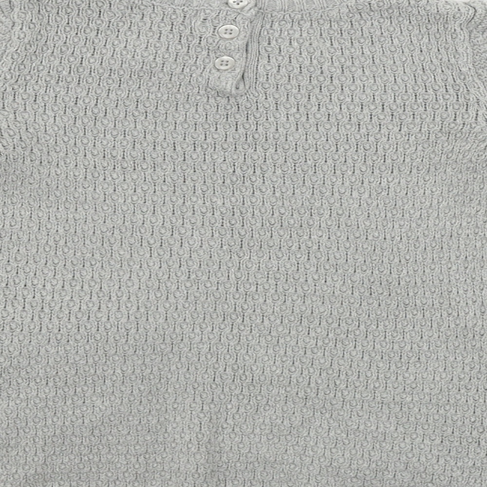 Miss Mona mouse  Girls Grey   Pullover Jumper Size 4 Years