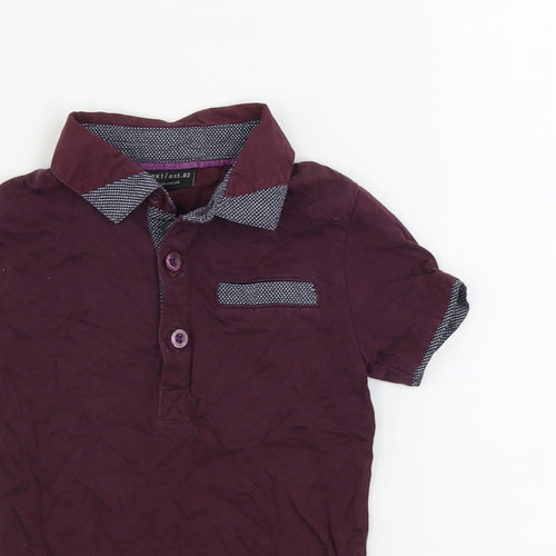 NEXT  Girls Purple   Basic Polo Size 2 Years