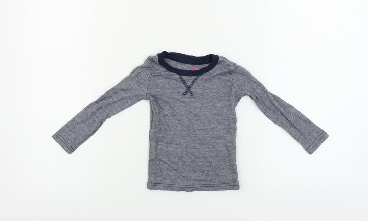H&M  Girls Blue   Basic T-Shirt Size 2 Years
