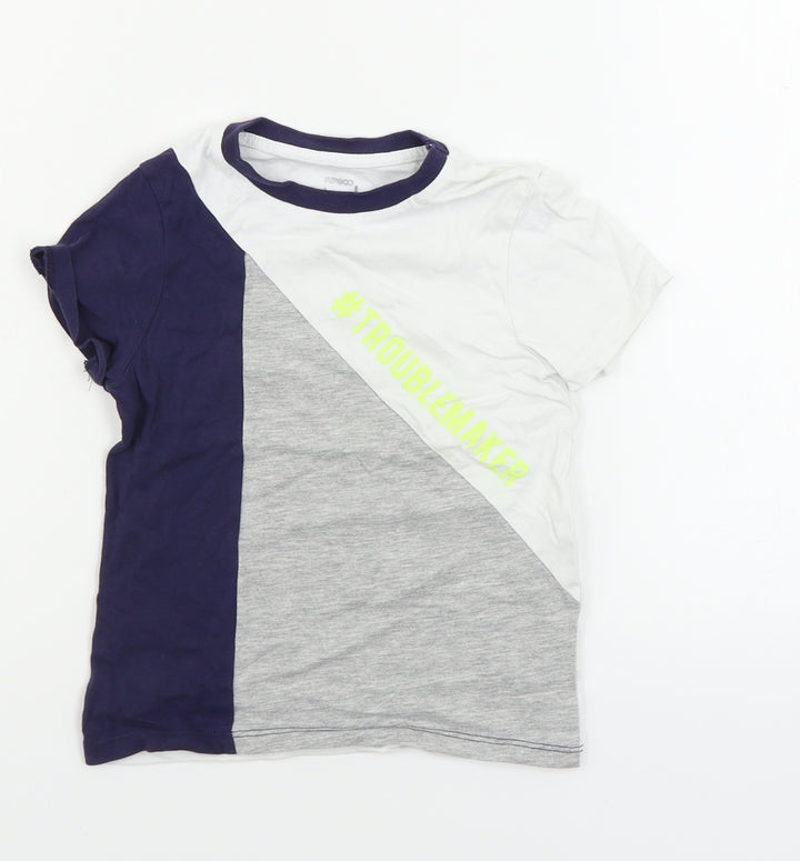 pep&co Boys Blue   Basic T-Shirt Size 3 Years
