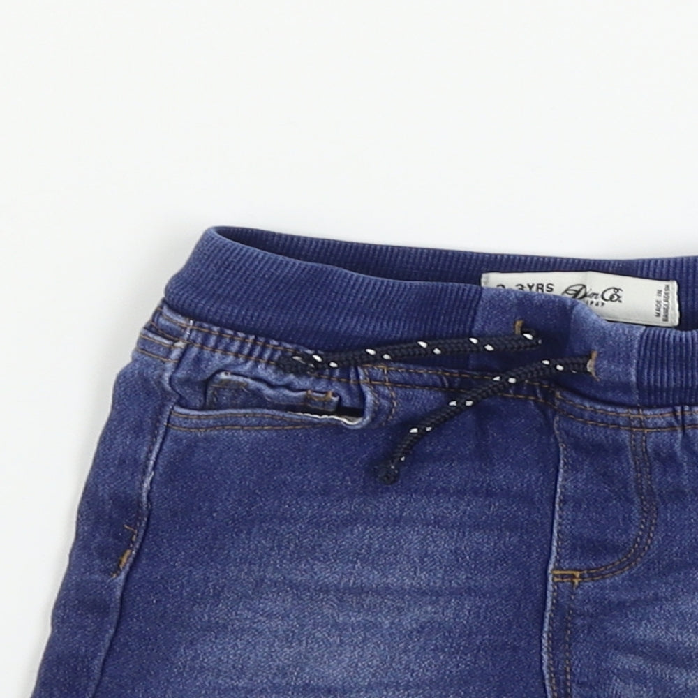 denim co Boys Blue   Chino Shorts Size 2-3 Years
