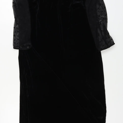 Marks and Spencer  Womens Black   A-Line  Size 10