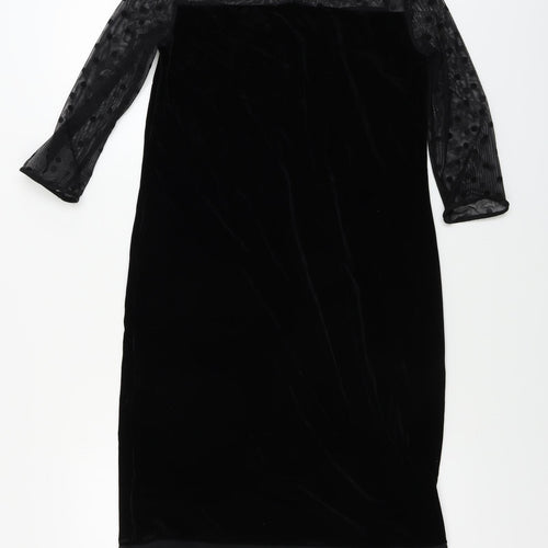 Marks and Spencer  Womens Black   A-Line  Size 10