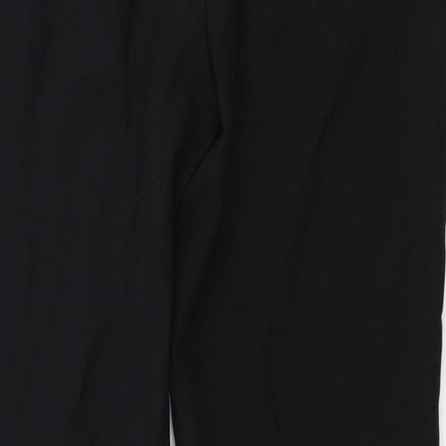 Preworn  Womens Black   Trousers  Size 14 L26 in