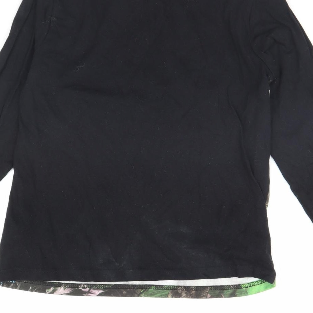 George Boys Black   Basic T-Shirt Size 10 Years  - Jurassic Park