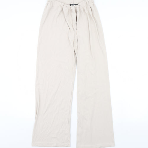 Jus De Pom Womens Ivory   Trousers  Size S L28 in