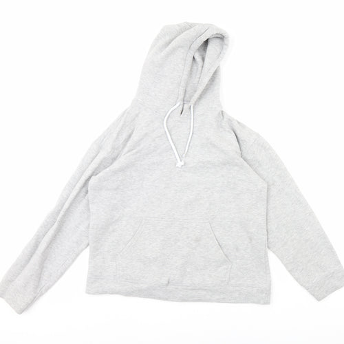 I SAW IT FIRST Womens Grey   Pullover Hoodie Size M