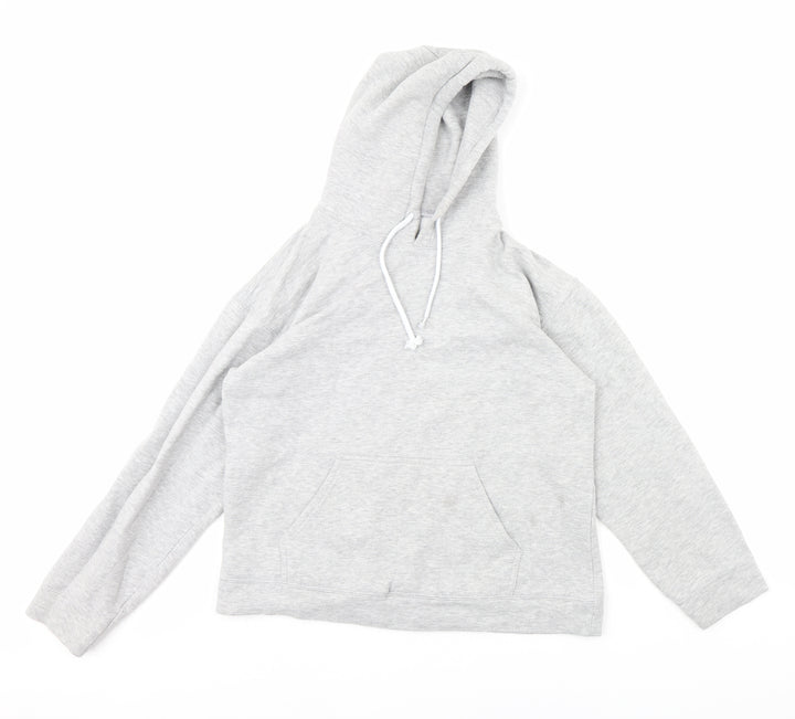 I SAW IT FIRST Womens Grey   Pullover Hoodie Size M