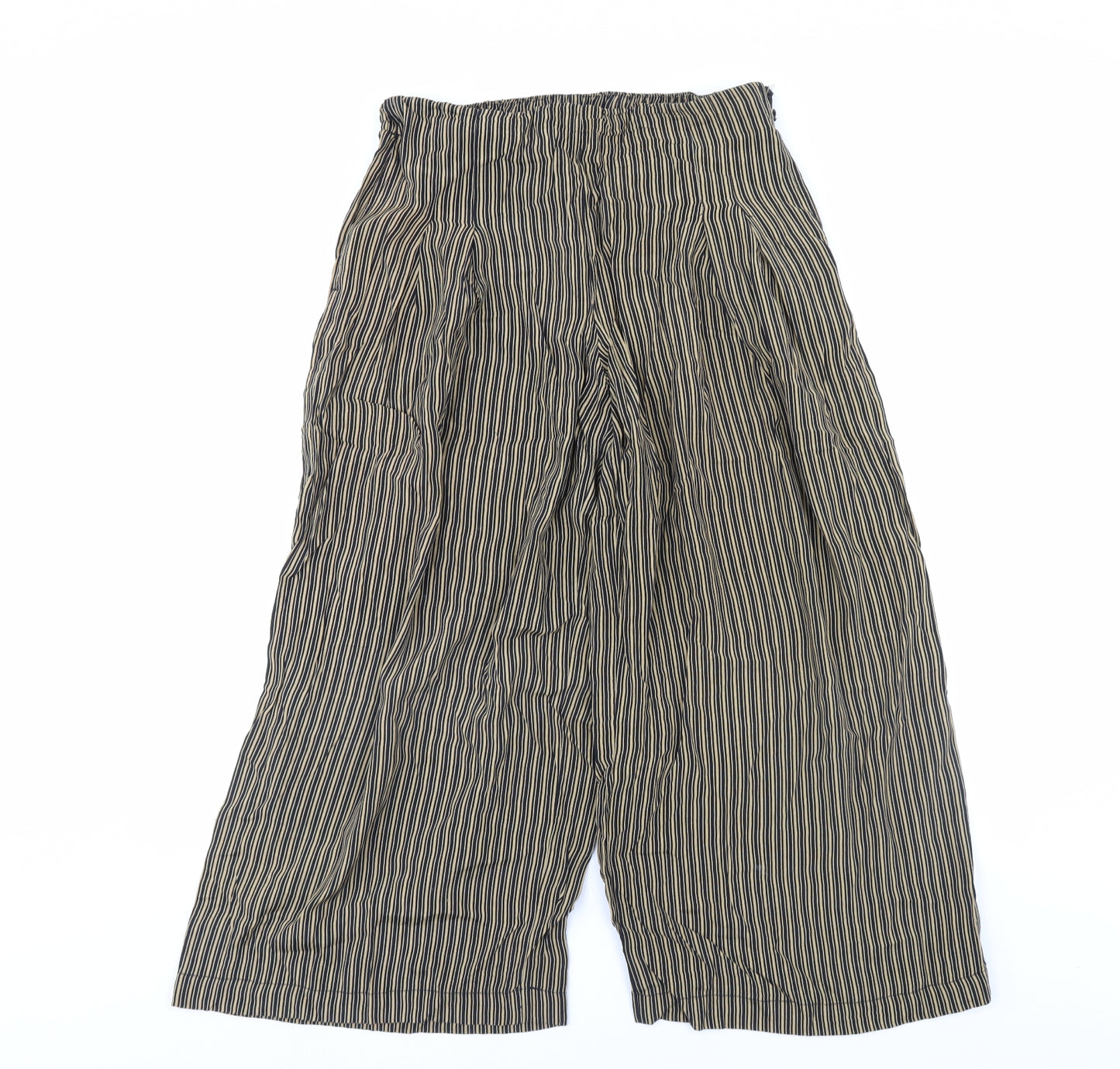 Gap Womens Black Striped  Trousers  Size 6 L29 in