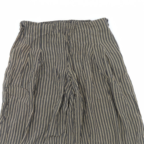 Gap Womens Black Striped  Trousers  Size 6 L29 in