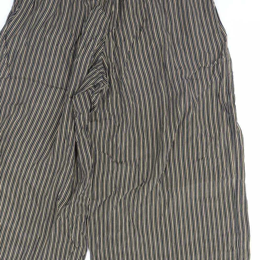 Gap Womens Black Striped  Trousers  Size 6 L29 in
