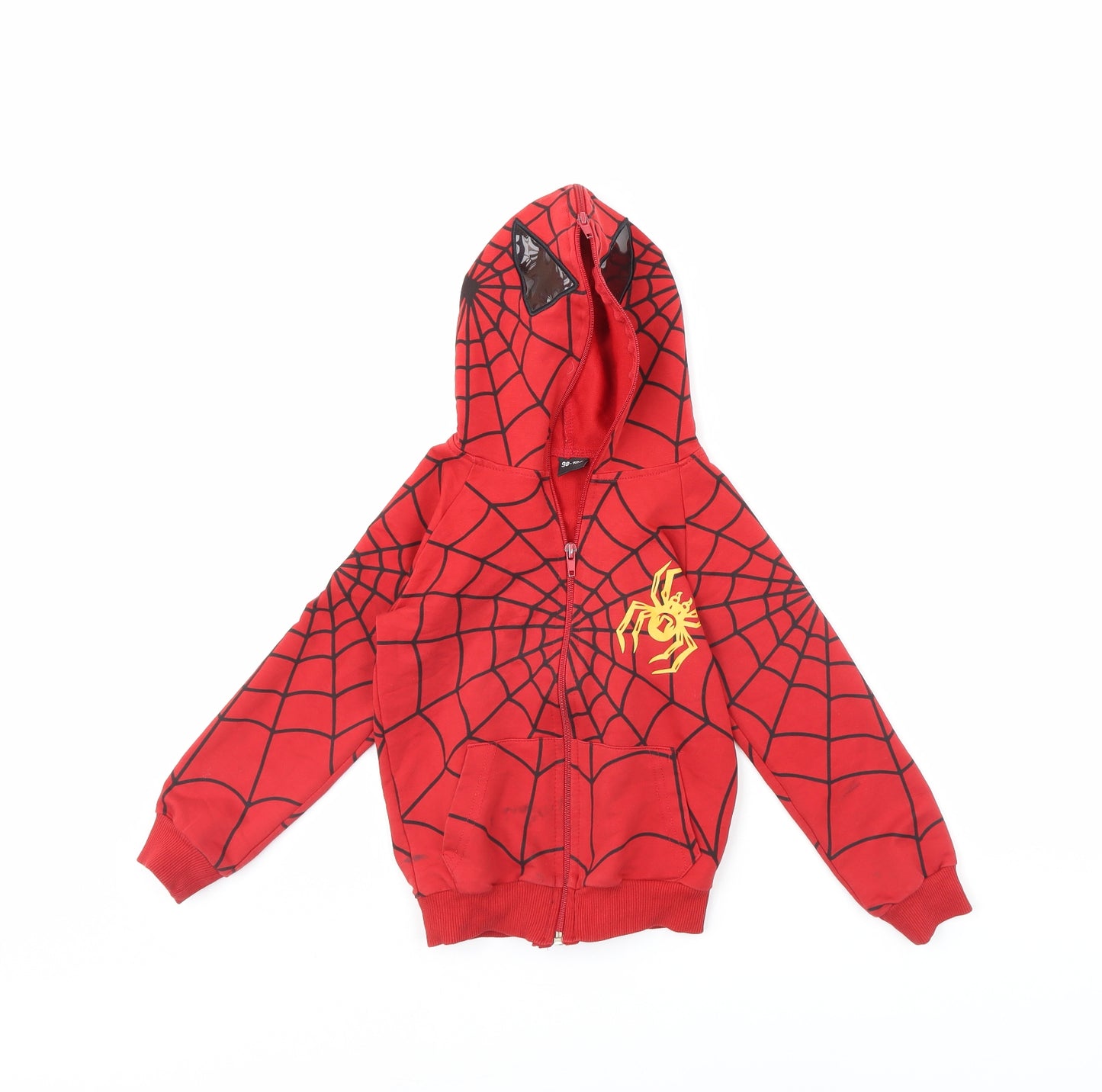 Preworn Boys Red   Jacket  Size 3 Years  - SpiderMan
