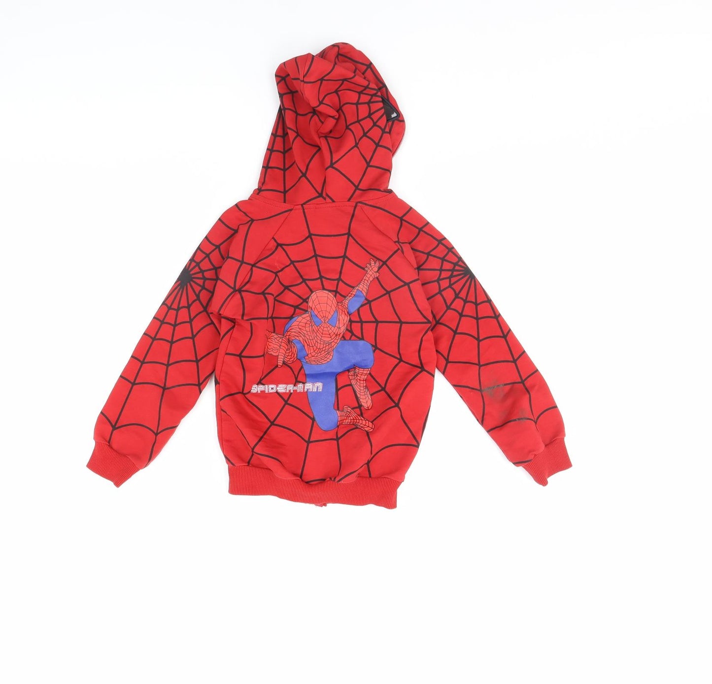 Preworn Boys Red   Jacket  Size 3 Years  - SpiderMan