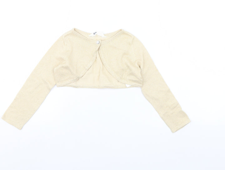 H&M Girls Beige Jacket Size 2 Years