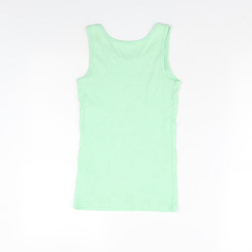 Gap Girls Green   Basic Tank Size 8 Years