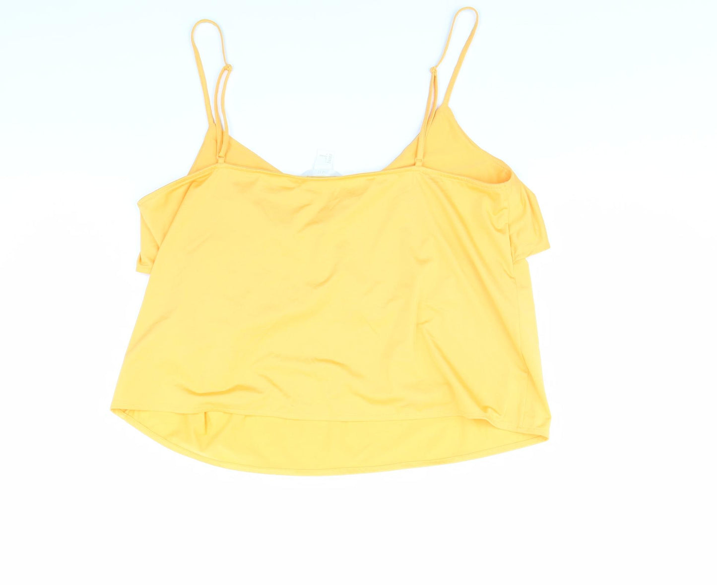 H&M Womens Orange   Cropped Tank Size L