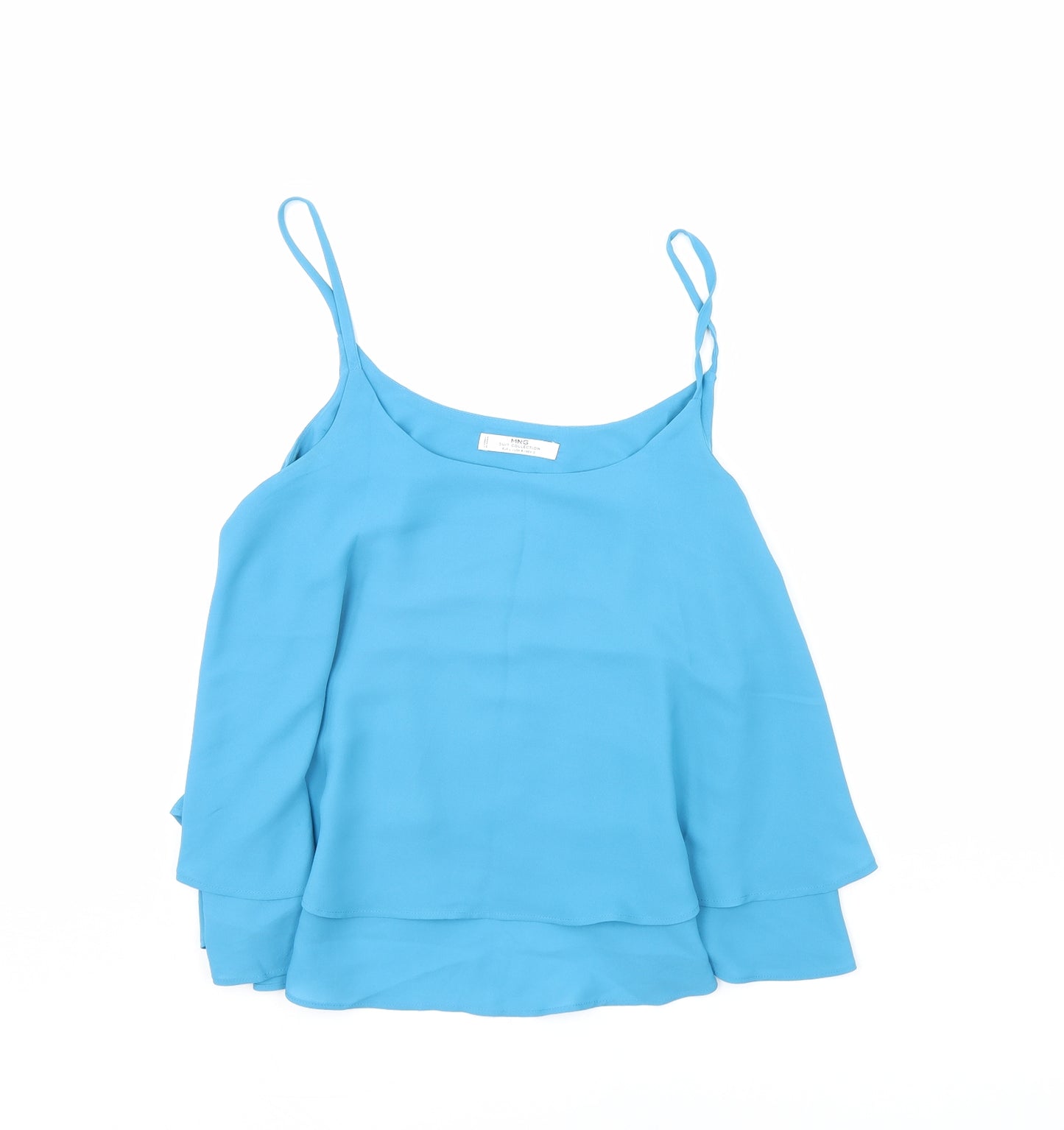 Mng Womens Blue   Cropped Tank Size L