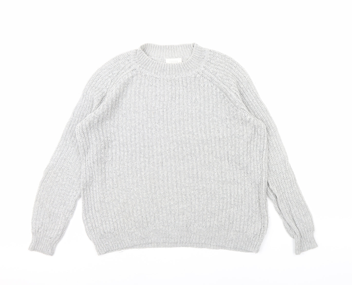 saviour Womens Grey   Pullover Jumper Size M