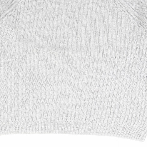 saviour Womens Grey   Pullover Jumper Size M