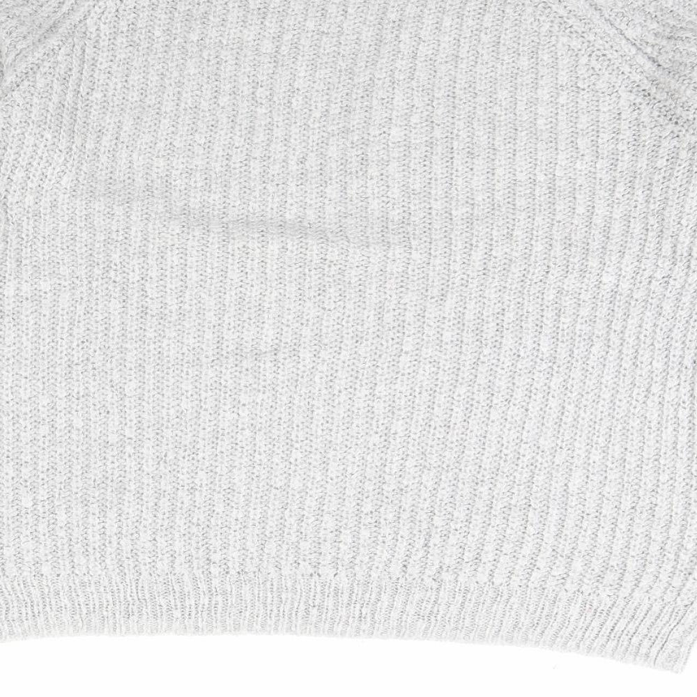 saviour Womens Grey   Pullover Jumper Size M