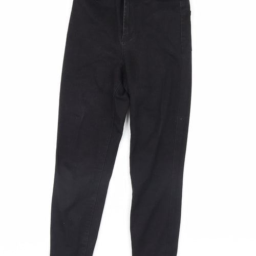 Denim & Co. Womens Black   Skinny Jeans Size 12 L29 in