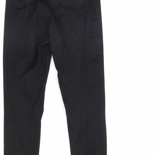 Denim & Co. Womens Black   Skinny Jeans Size 12 L29 in