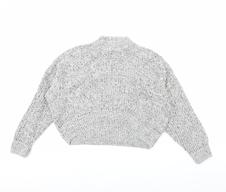 New Look Womens Grey   Pullover Jumper Size L