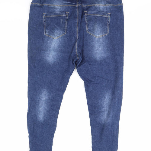 Yours Womens Blue   Skinny Jeans Size 26 L30 in