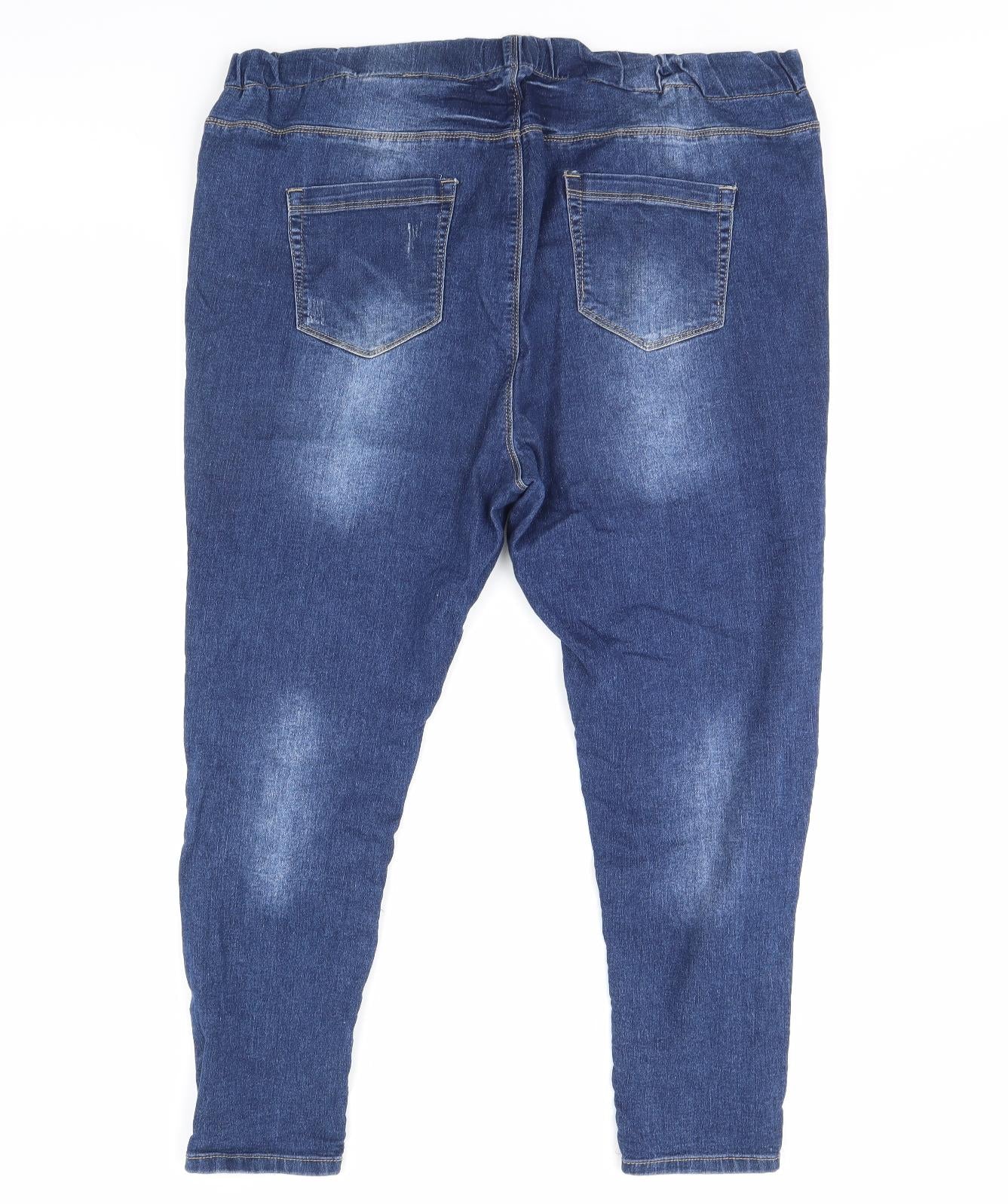 Yours Womens Blue   Skinny Jeans Size 26 L30 in