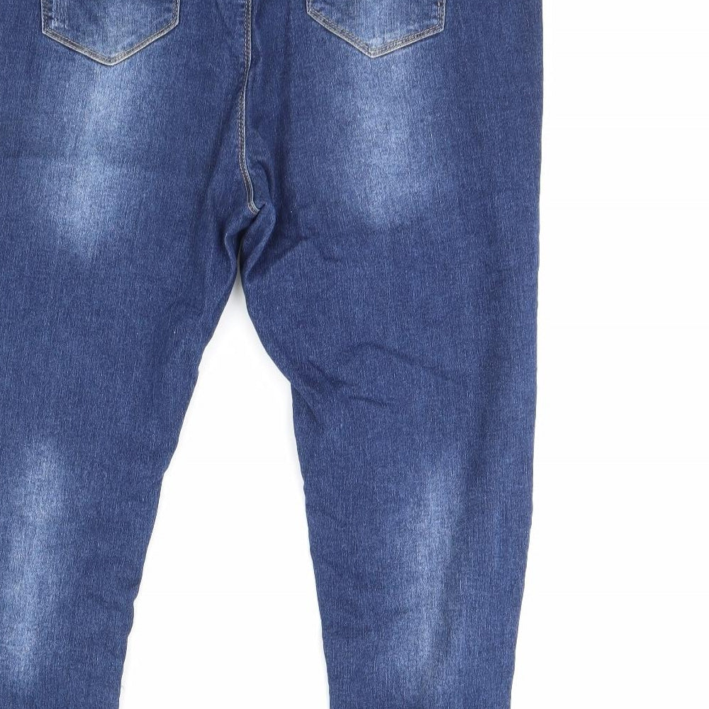 Yours Womens Blue   Skinny Jeans Size 26 L30 in
