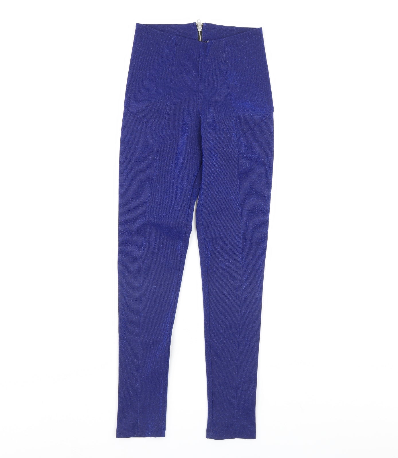 H&M Womens Blue   Capri Leggings Size 8 L28 in