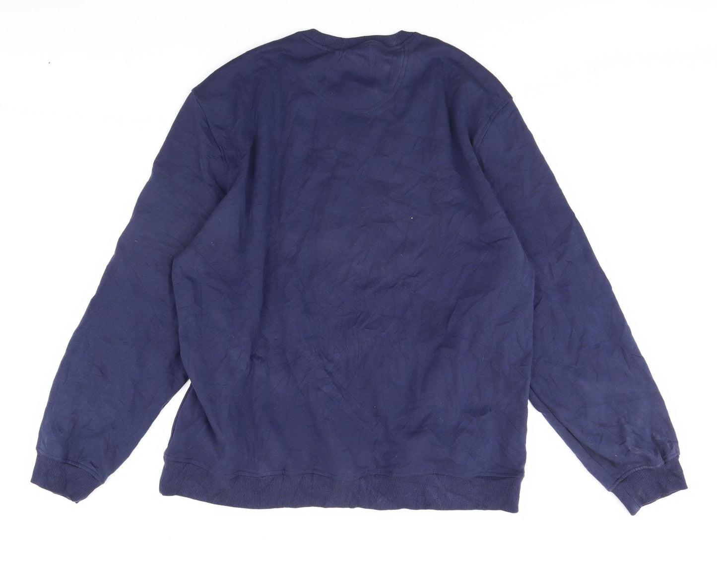 IZOD Mens Blue   Pullover Jumper Size 2XL