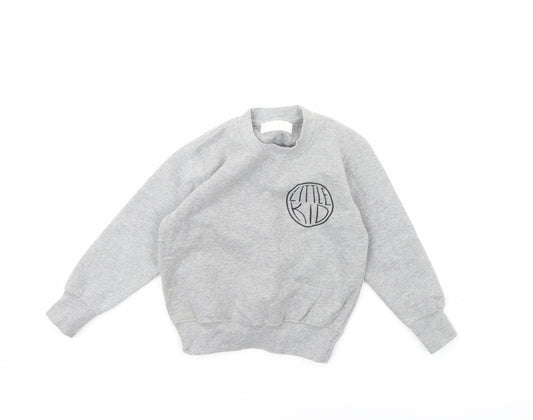 Sparks & Daughters Boys Grey   Pullover Jumper Size 2 Years