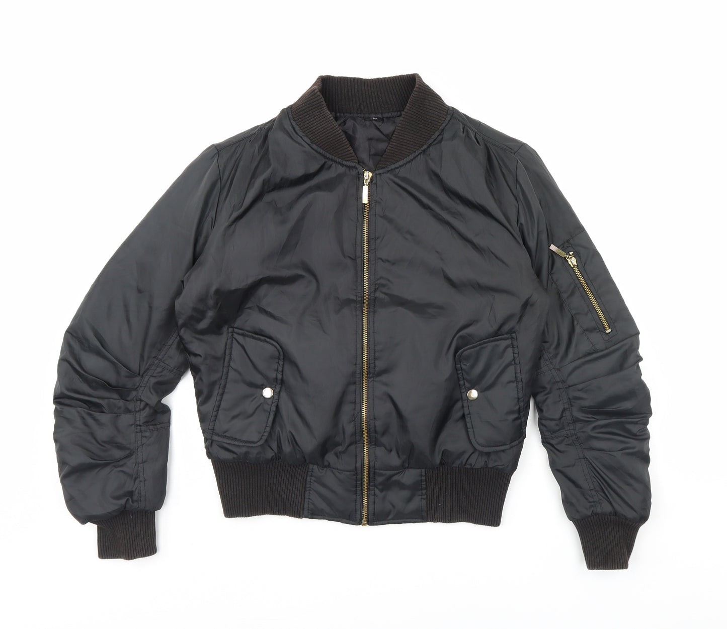 Preworn Womens Black   Jacket Coat Size XS