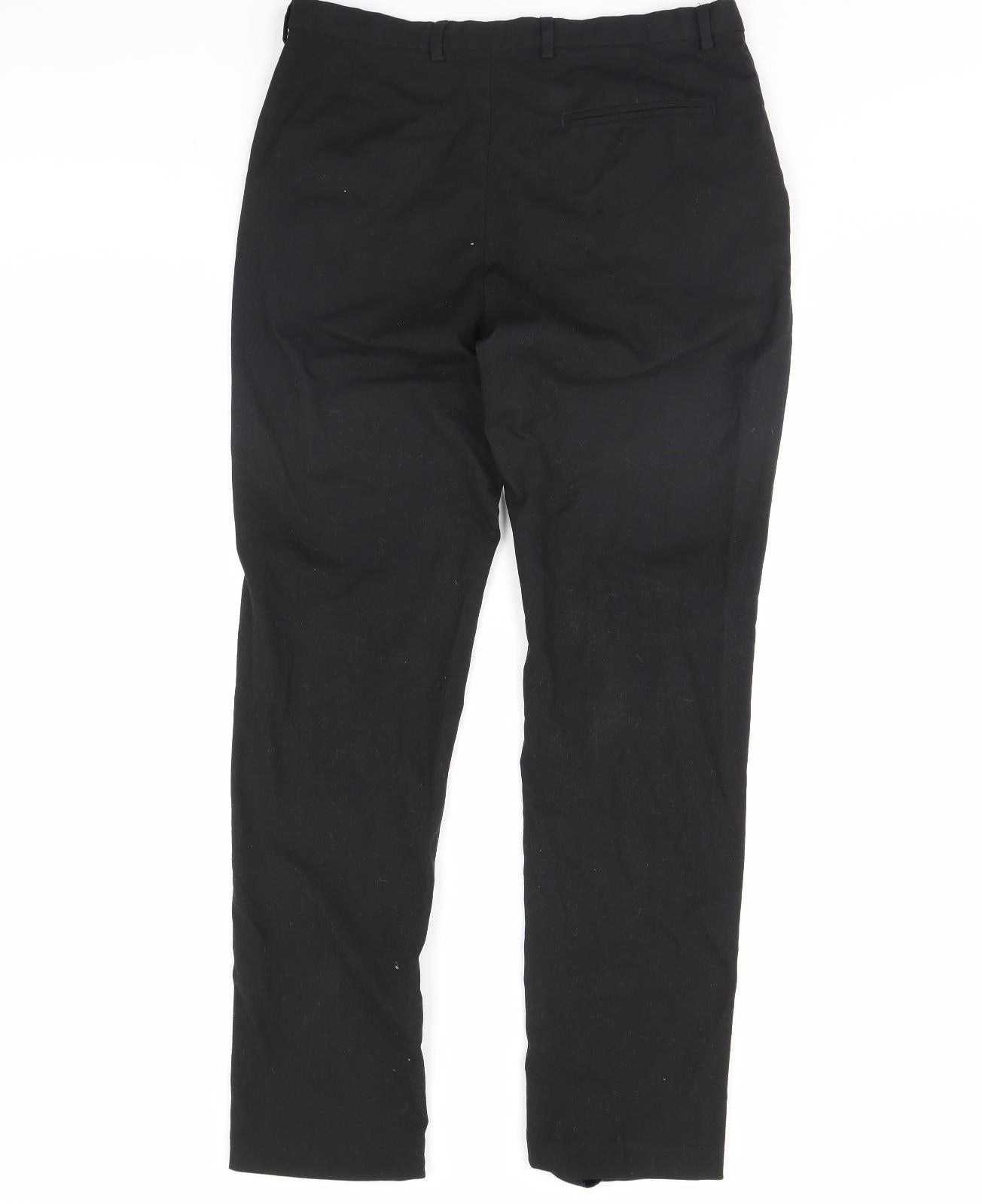 Burton Mens Black   Dress Pants Trousers Size 32 L30 in
